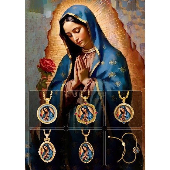 Wholesale Guadalupe Our Lady bracelet for daily protection and amulet.